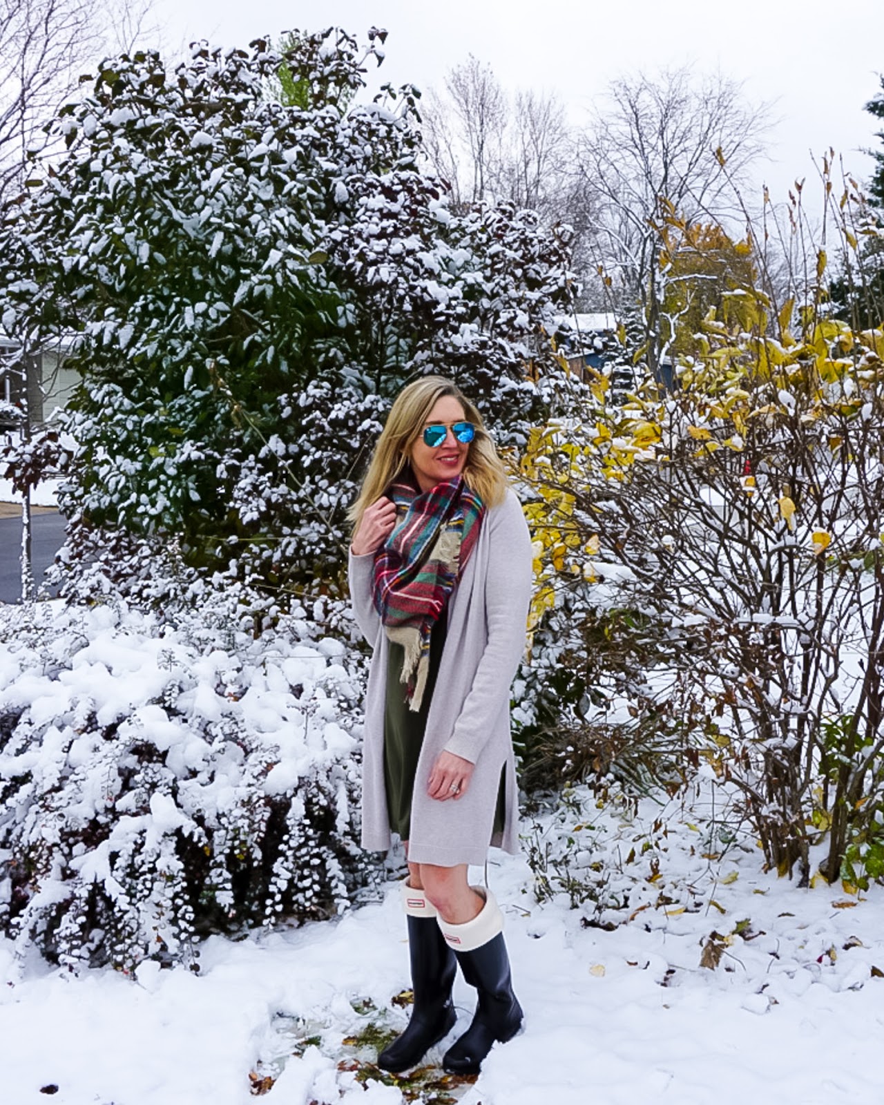 Hunter boots with dress hotsell